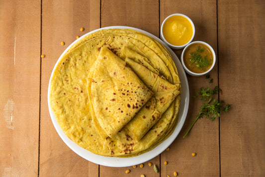 Telpoli, a Puran Poli with a twist.