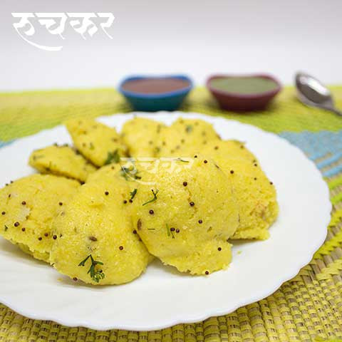 Ruchkar Moong dal Idli image 